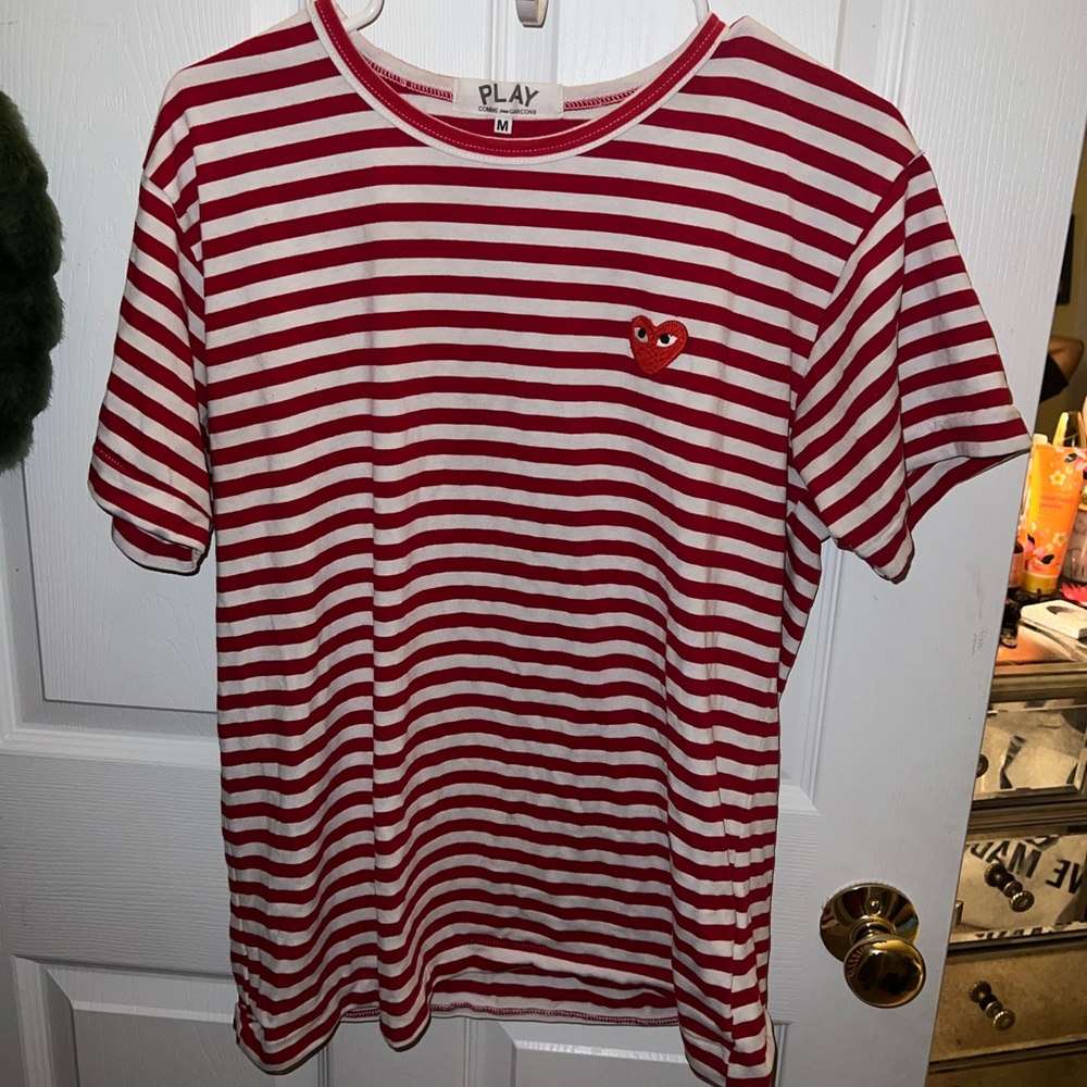 Cdg comme des garçon heart play T shirt